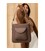 Жіноча шкіряна сумка Stella темно-бежева картинка, зображення, фото