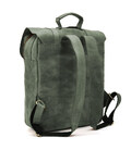 Сумка рюкзак для ноутбука з кінської шкіри TARWA RE-3420-3md зелена картинка, зображення, фото