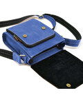 Шкіряна сумка-планшет через плече RU-3027-4lx бренду TARWA ульрамарин картинка, зображення, фото
