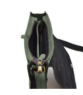 Шкіряна чоловіча сумка через плече LIMARY Lim-131RE зелена картинка, зображення, фото