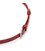 Тонкий червоний жіночий ремінь з тисненням Маки Limary Lim-243R 15мм картинка, изображение, фото