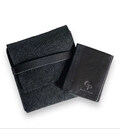 Жіночий невеликий шкіряний гаманець Grande Pelle 503610 чорний картинка, зображення, фото