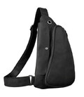 Шкіряний рюкзак слінг TIDING tid3026A чорний картинка, изображение, фото