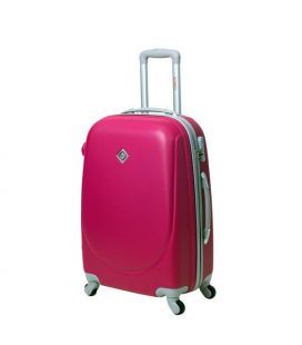 Валіза Bonro Smile середня M рожева картинка, зображення, фото