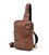 Шкіряний рюкзак слінг рюкзак на одну шлейку GB-0604-3md TARWA картинка, зображення, фото