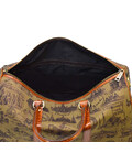 Стильна дорожня сумка з кордури та шкіри кроко CorH-7077-4lx бренду TARWA картинка, изображение, фото