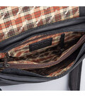 Чоловіча шкіряна сумка через плече HILL BURRY HB3075A чорна картинка, изображение, фото