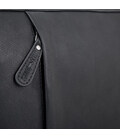 Чоловіча шкіряна сумка через плече HILL BURRY HB3075A чорна картинка, зображення, фото