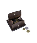 Портмоне Lettera з монетницею, коричневий Grande Pelle 537120 картинка, изображение, фото