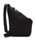 Рюкзак косуха на одне плече TARWA RAG-6402-4lx чорна crazy з напоєм картинка, изображение, фото