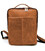 Шкіряний чоловічий рюкзак рудий RB-7280-3md картинка, изображение, фото