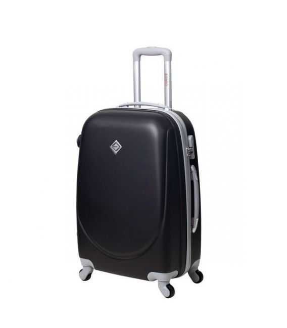 Чемодан Bonro Smile средний M черный фото, картинка, изображение