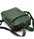 Зелений шкіряний рюкзак унісекс TARWA RE-7280-3md картинка, изображение, фото