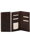 Ексклюзивний вертикальний шкіряний гаманець біфолд Tuscany Leather TL140784 картинка, зображення, фото