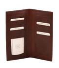 Ексклюзивний вертикальний шкіряний гаманець біфолд Tuscany Leather TL140784 картинка, зображення, фото