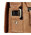 Шкіряна сумка через плече із клапаном руда John McDee 1066B картинка, изображение, фото