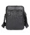 Чоловічі шкіряні сумки месенджер на плече чорна John McDee 1054A картинка, изображение, фото