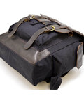 Рюкзак міський, мікс канвасу і шкіри RAc-6680-4lx TARWA картинка, изображение, фото