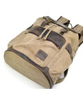 Місткий рюкзак з парусини canvas і шкіри RSc-0010-4lx від бренду TARWA картинка, изображение, фото