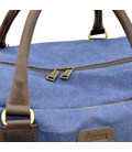 Дорожня сумка з канвасу та натуральної шкіри RK-6827-4lx бренду TARWA картинка, изображение, фото