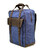 Джинсовий великий рюкзак із канвас в комбінації зі шкірою RK-3943-4lx TARWA картинка, изображение, фото