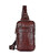 Шкіряний міні-рюкзак на одній шлеї бренду John McDee картинка, изображение, фото