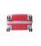 Валіза Bonro Smile double wheels маленька S рожева картинка, зображення, фото
