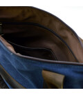 Екслюзивна сумка унісекс, через плече (канвас і шкіра) TARWA RK-1355-4lx картинка, изображение, фото