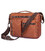 Шкіряна сумка-планешт месенджер 1019BA John McDee світло-коричнева картинка, изображение, фото