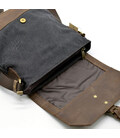 Чоловіча сумка-меседжер комбінована зі шкіри та парусини канвас RG-1307-4lx бренду TARWA картинка, зображення, фото