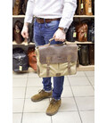 Чоловіча сумка з парусини (canvas) з шкіряними вставками RCs-3960-4lx бренду TARWA картинка, зображення, фото
