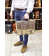 Чоловіча сумка з парусини (canvas) з шкіряними вставками RCs-3960-4lx бренду TARWA картинка, зображення, фото