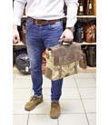 Чоловіча сумка з парусини (canvas) з шкіряними вставками RCs-3960-4lx бренду TARWA картинка, изображение, фото