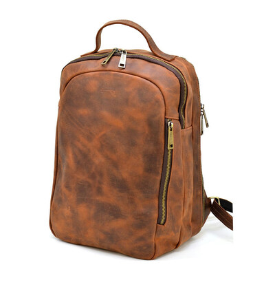 Повсякденний рюкзак RB-3072-3md, бренд TARWA, натуральна шкіра Crazy Horse картинка, изображение, фото