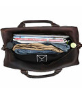 Дорожня сумка з натуральної шкіри tid1024R бренду Tiding картинка, зображення, фото
