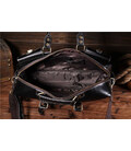 Стильна шкіряна сумка, колір чорний, Bexhill 7028A картинка, зображення, фото