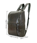 Чоловік шкіряний рюкзак для повсякденного використання John McDee 7344J картинка, зображення, фото