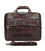 Чоловіча сумка портфель JD7146Q зі шкіри на три відділення John McDee картинка, зображення, фото