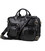 Універсальна чоловіча сумка-рюкзак, чорна 7026А картинка, зображення, фото