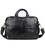 Універсальна чоловіча сумка-рюкзак, чорна 7026А картинка, изображение, фото