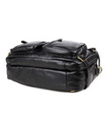 Універсальна чоловіча сумка-рюкзак, чорна 7026А картинка, изображение, фото