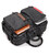 Шкіряна сумка трансформер JD 7014A рюкзак, бриф, сумка чорна картинка, зображення, фото