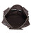 Брутальна шкіряна сумка 7028R безліч кишень, темний нубук 7028R картинка, изображение, фото