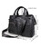 Шкіряна сумка чорна чоловіча 7122A (месенджер, портфель) картинка, изображение, фото