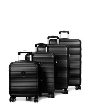 Набор чемоданов 4 в 1 Airtex 805 черный картинка, изображение, фото