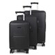 Набор чемоданов Airtex 625 Worldline черный фото