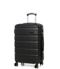 Набор чемоданов + кейс Airtex 628 Worldline черный фото, картинка, изображение