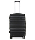 Набор чемоданов + кейс Airtex 628 Worldline черный фото, картинка, изображение