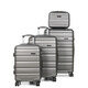 Набор чемоданов + кейс Airtex 628 Worldline графитовый фото