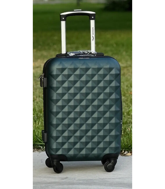 Чемодан Wings BS 190 маленький S зеленый фото, картинка, изображение